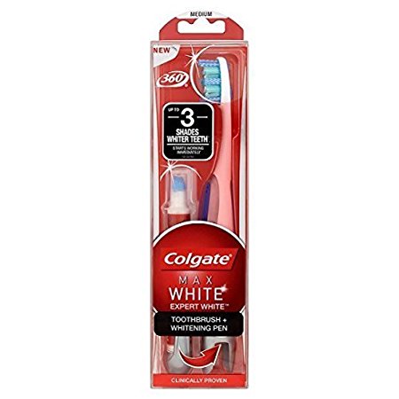 Colgate Max White Expert Toothbrush and Pen