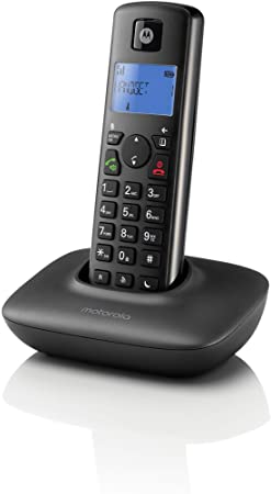 Motorola Cordless DECT Telephone, 1 Handset, Black, T401 , T401 UIBK