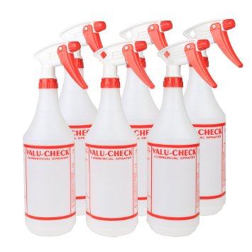 32 Oz Durable Commercial Empty Spray Bottles - Pack of 6