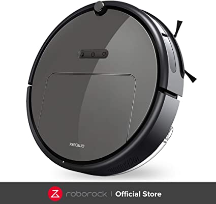 roborock E25 Robot Vacuum Cleaner, Vacuum and Mop Robotic Vacuum Cleaner, 1800Pa Strong Suction, App Control, Route Planning for Pet Hair, Hard Floor, Carpet