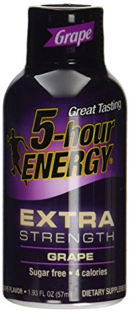 5-Hour: Energy Extra Strength Grape, 24 pc