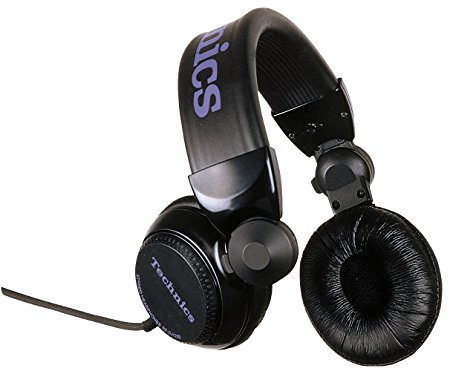 Technics RP-DJ1200E-K Black Professional DJ Headphones