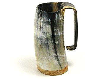 Abbeyhorn-Polished Ox Horn Tankard "Game Of Thrones" - Medium