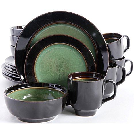 Bella Galleria Dinnerware Green 16pc