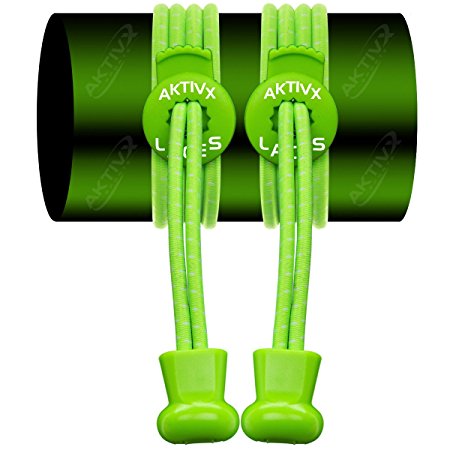 AKTIVX SPORTS No Tie Shoe Laces for Golf Shoes – Voted The #1 Golf Gift of 2016 – Top Golf Accessories for Golfers – Replacement Golfing Shoelaces & Golf Equipment