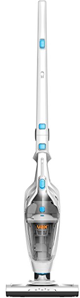 Vax Dynamo 2-in-1 Cordless Vacuum Cleaner, 18 V, 0.4 Litre, 80 W, Black/Blue