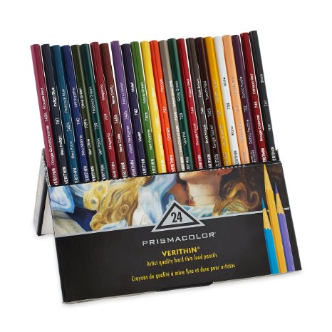 Prismacolor Verithin Colored Pencils  Set of 24 Assorted Colors  2427