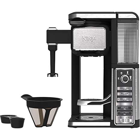 Ninja CF110 Coffee Bar, Black/Silver