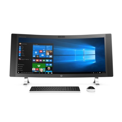 HP ENVY 34-a010 34-Inch All-in-One Desktop (Intel Core i5, 12 GB RAM, 1 TB HDD) with Windows 10