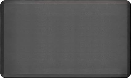 NewLife by GelPro Anti Fatigue Mat: Eco-Pro Foam Anti-Fatigue Comfort Mat - Standing Desk Pad - Professional Floor Mats for Commercial & Industrial Work - 36” x 60” Non Slip Ergonomic Mat - Black