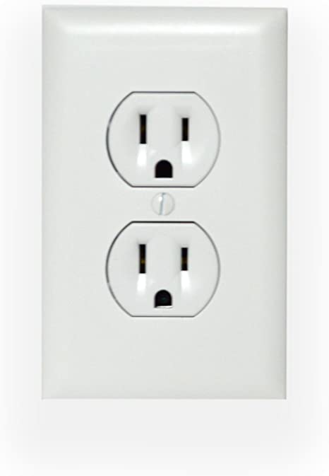 Minigadgets BBWIFIWALLOUTLET Wall Outlet with 1080P Wi-Fi Camera