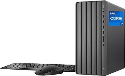 HP Envy Desktop PC, 13th Generation Intel Core i7-13700, 32 GB RAM, 1 TB SSD, Intel UHD Graphics 770, Windows 11 Home, TE01-4020 (2023)