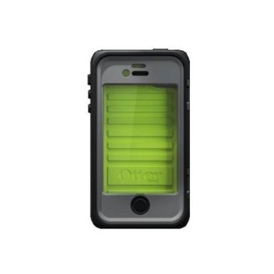 OtterBox Armor Series Waterproof Case for iPhone 4/4S - Retail Packaging - Neon (Discontinued by Manufacturer)