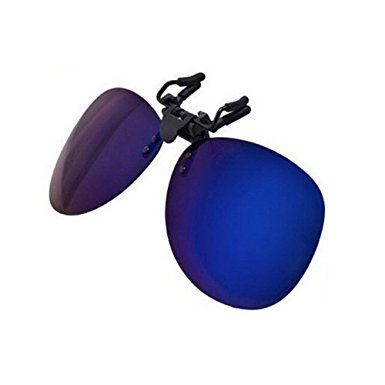 Duco Polarized Clip-on Sunglasses Flip-up- Aviator Style Glasses Men Women 3603