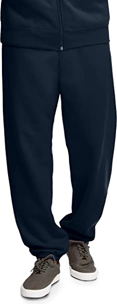 Fruit of the Loom Men's Eversoft Fleece Sweatpants with Pockets, Moisture Wicking & Breathable, Regular & Big Man Sizes