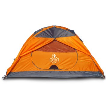 Archer Outdoor Gear 1 Man Camping & Backpacking Tent Ultralight, Spacious & Waterproof