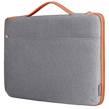 Inateck Shockproof Laptop Sleeve Case Briefcase Spill Resistant for 13-13.3 Inch Laptops, Notebooks, Ultrabooks, Netbooks, with Extra Storage Space