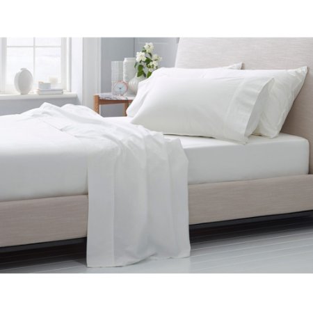 OXA 4-Piece 1800 TC Bed sheet sets - Pliable Brushed Microfiber - Moderate, Non-fading, Not crimping (King, white)