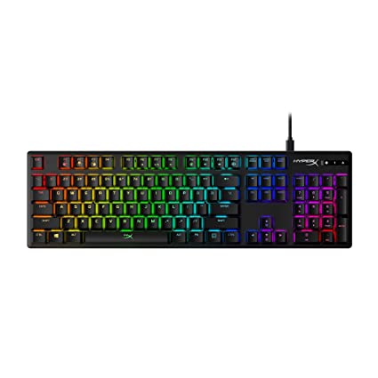 HyperX Alloy Origins Mechanical Gaming Keyboard with HyperX Mechanical Red Switch (HX-KB6RDX-US)