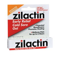Blairex Blairex Zilactin Cold Sore Gel, 0.25 oz (Pack of 2)