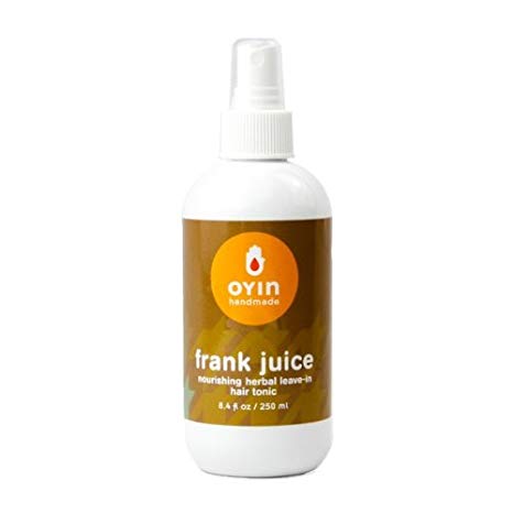 Oyin Handmade Frank Juice Herbal Leave-In Hair Tonic, 8.4 Ounce