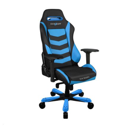 Dxracer Racing Bucket Seat office chair X large OHIS166NB Newedge Edition PC gaming chair computer chair executive chair ergonomic rocker With PillowsBlackBlue