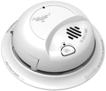 BRK Brands 9120B Hardwired Smoke Alarm with Battery Backup, Single Individual from Contractor Pack (6 Pack)