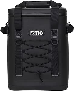 RTIC Backpack Cooler 36 Can, Insulated Portable Soft Cooler Bag Waterproof for Ice, Lunch, Beach, Drink, Beverage, Travel, Camping, Picnic, Car, Hiking