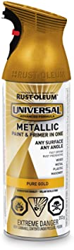 Rust-Oleum Universal Enamel Metallic Finish in Pure Gold, 312g, 246447