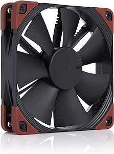 Noctua NF-F12 iPPC-24V-2000 SP IP67 PWM, Heavy Duty Cooling Fan, 4-Pin, 2000 RPM, 24V Version (120mm, Black)