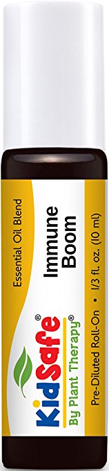 KidSafe Immune Boom Synergy Pre-Diluted Essential Oil Roll-On 10 ml (1/3 fl oz). Ready to use!