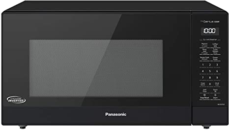 Panasonic NN-SN75LB Microwave Oven, 1.6 cft, Black