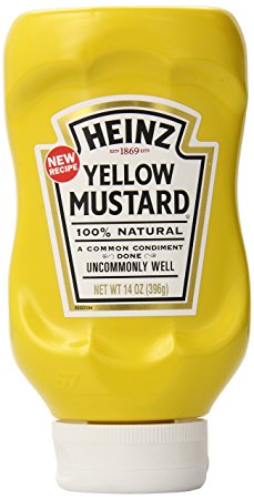 Heinz Yellow Mustard, 14 Ounce