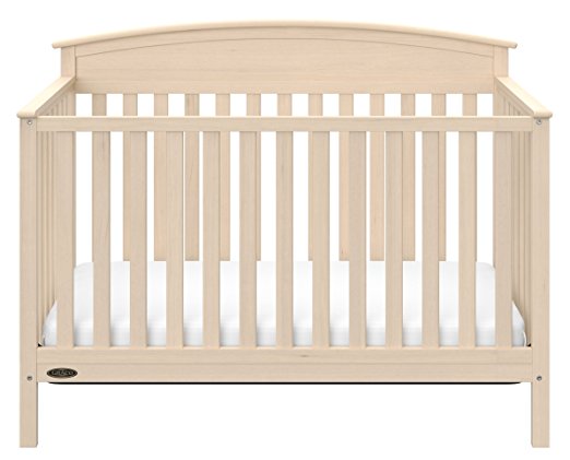 Graco Benton 5-in-1 Convertible Crib, Whitewash