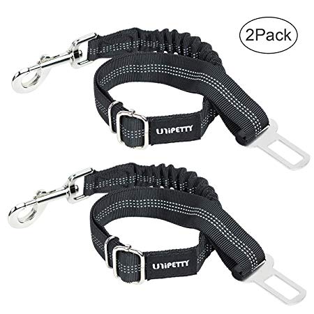 UNIPETTY 2 Pack Dog Seat Belt