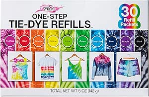 TULIP Fabric Dye Open Stock 45597 Fdy Lg Refill 30Pk, Canvas Cotton, As Detailed, Xtra Large Size