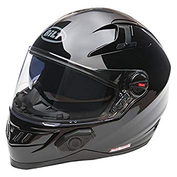Bilt Techno 2.0 Bluetooth Helmet (L, Black)