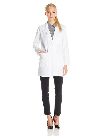 Med Couture Women's Peaches Professional Lab Coat