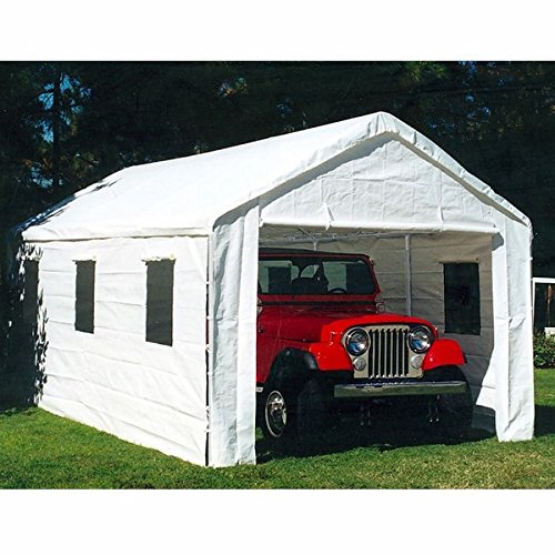 10x20 Univeral Enclosed Canopy with windows-1 3/8 '' Pipe