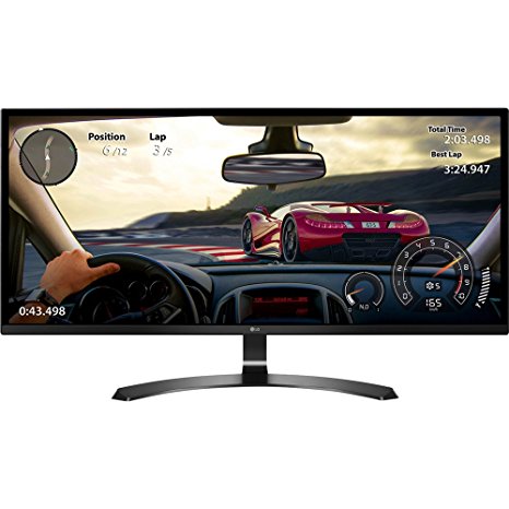 LG 34" WFHD (2560x1080) 21:9 UltraWide IPS, Sleek Cut Freesync Monitor 34UM59-P