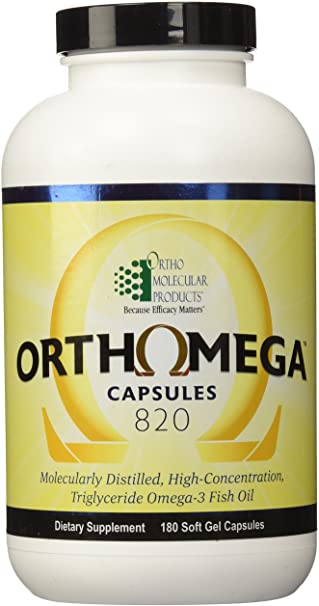 Ortho Molecular - Orthomega 820-180 Soft Gel Capsules