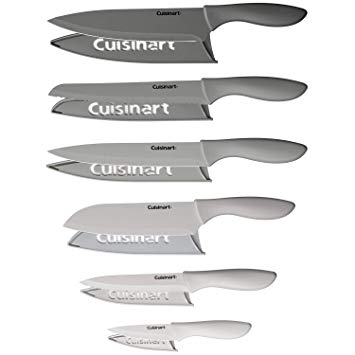 Cuisinart Advantage 12-Piece Gray Knife Set with Blade Guards C55-12PCG