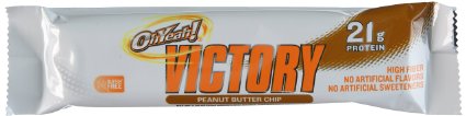 ISS Research Oh Yeah Victory Nutritional Bars, Peanut Butter, 12 Count
