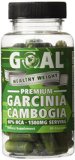 GOAL Healthy Weight - Premium Garcinia Cambogia 60 Capsules - Contains 1500mg of 60 HCA Pure Garcinia Cambogia Extract Per Serving - Best Weight Loss Supplement Natural Belly Fat Burners Diet Pills Complex Products that Really Works Fast for Women and Men Energy Boosters Pills