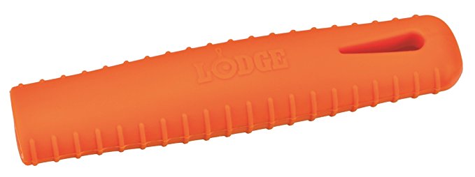 Lodge ASCRHH61 Silicone Hot Handle Holders for Carbon Steel Pans, Orange