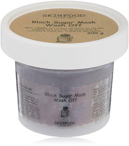 Skinfood Black Sugar Mask Wash Off Exfoliator, 7.05 Ounce