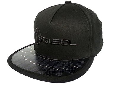 SOLSOL Solar Hat That Charges And Extends The Battery Life Of Your Cell Phones
