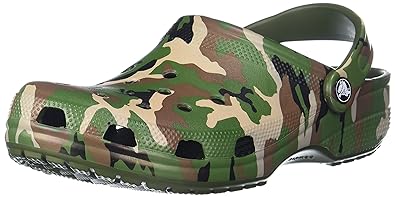 Crocs unisex-adult Classic Printed Camo Clog