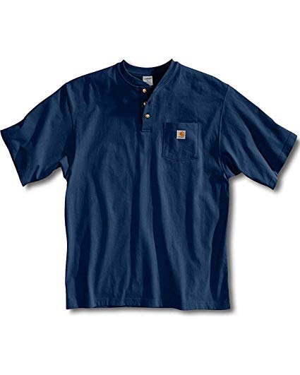 Carhartt Men's Workwear Pocket Henley Shirt (Regular and Big & Tall Sizes)