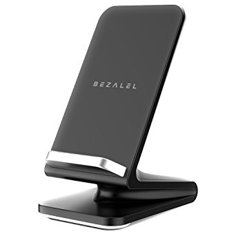 BEZALEL USB-C Qi10 iPhone X Wireless Charger, 10W Fast Wireless Charging Pad Stand (No AC Adapter) for Galaxy S9/S9  Note 8/5 S8/S8  S7/S7 Edge S6 Edge , 5W Standard Charge for iPhone X/8/8 Plus